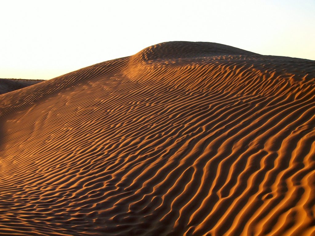 Fotografieren Wüste
