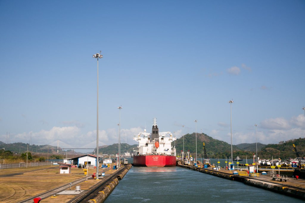Panamakanal Durchquerung