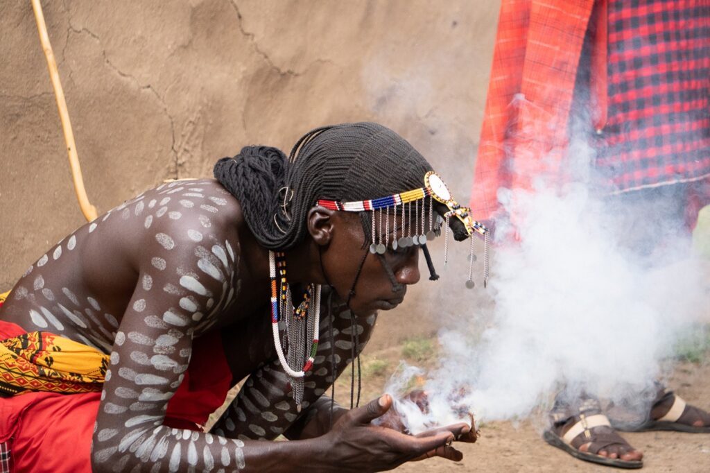 Bräuche und Traditionen der Massai in Kenia, Afrika
