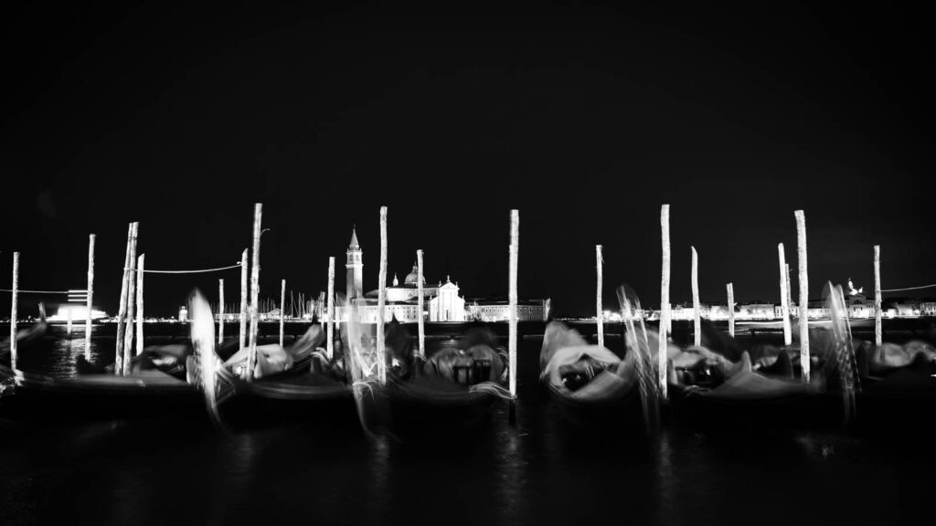 Venedig Fotografie nachts
