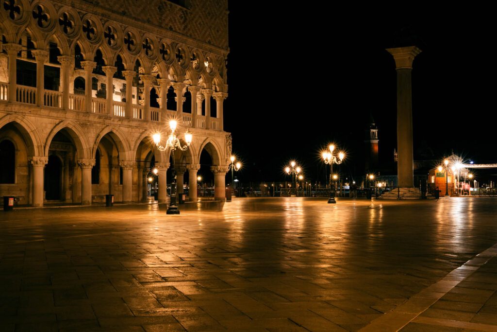 Venedig Fotografie nachts