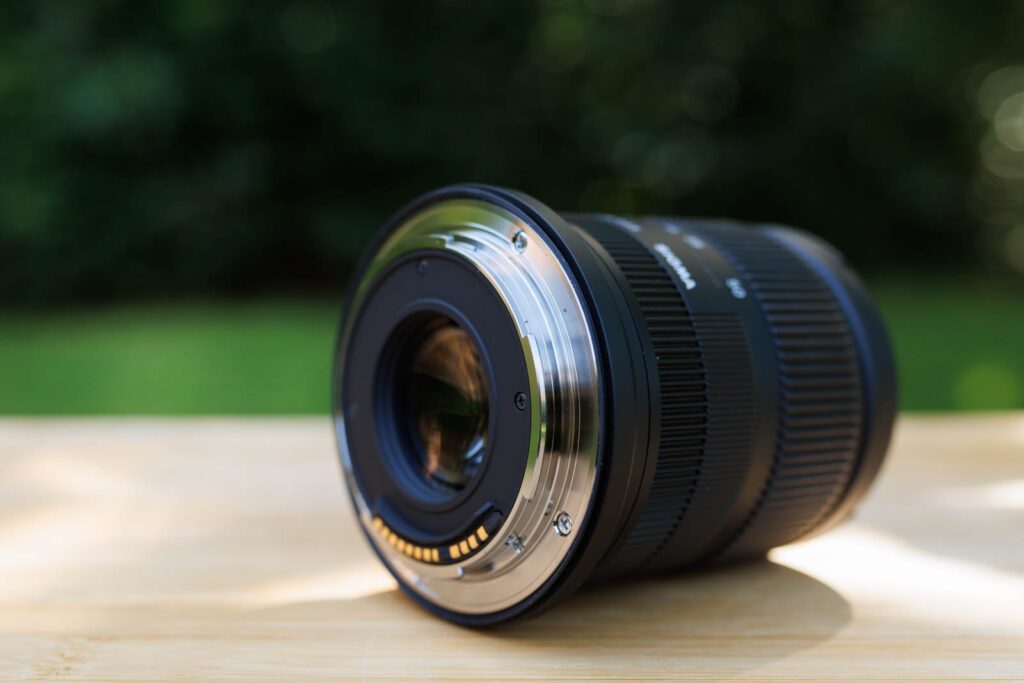 Sigma 18-50mm F2,8 DC DN für Canon Verarbeitung