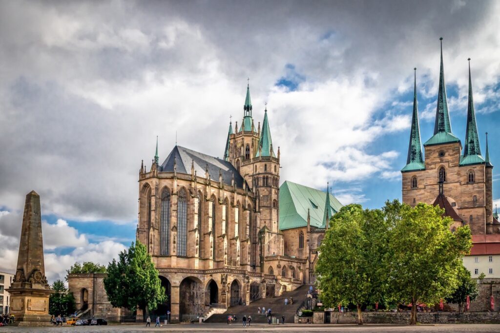 Erfurt Sehenswürdigkeiten Dom und Severikirche