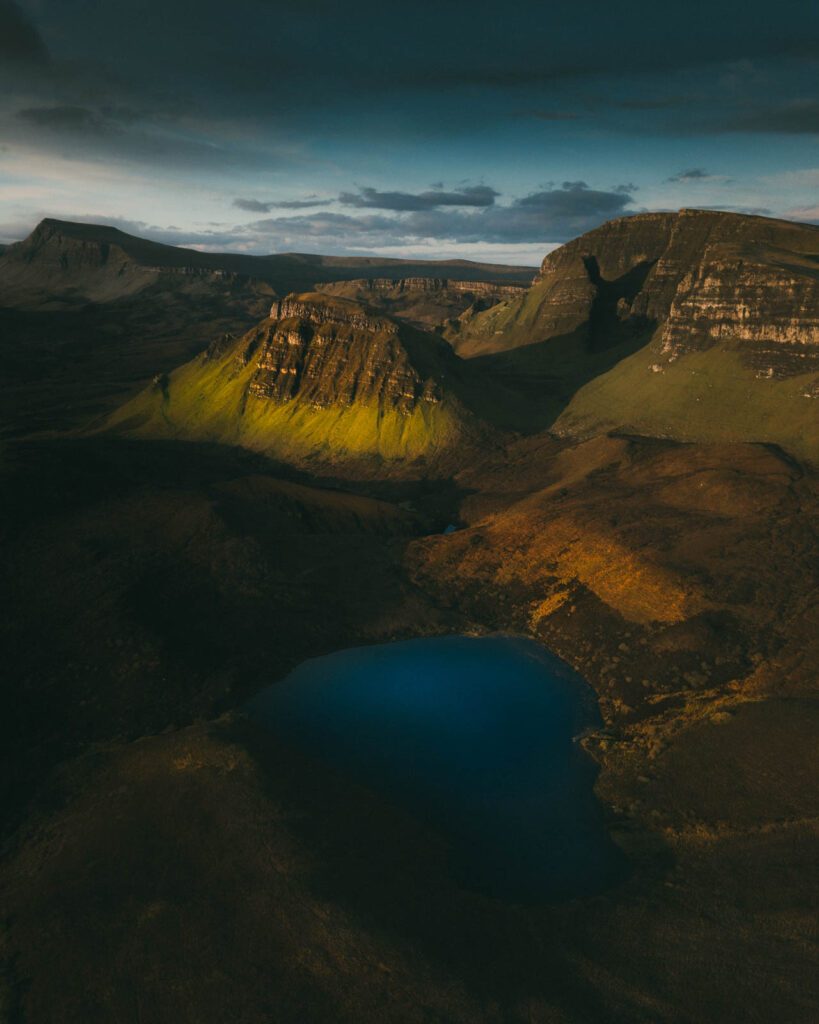 Drohnenfotos aus Schottland