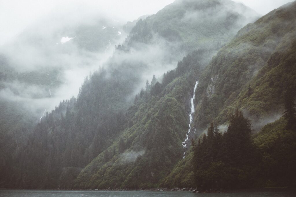 Wasserfall Alaska fotografieren