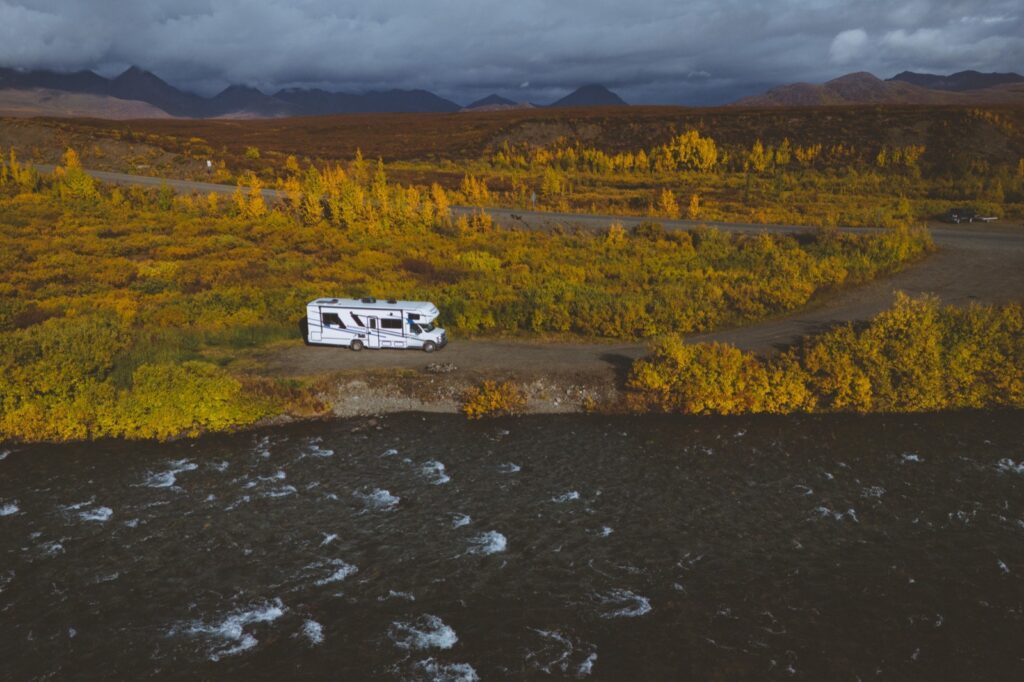 Denali Highway mit dem Wohnmobil