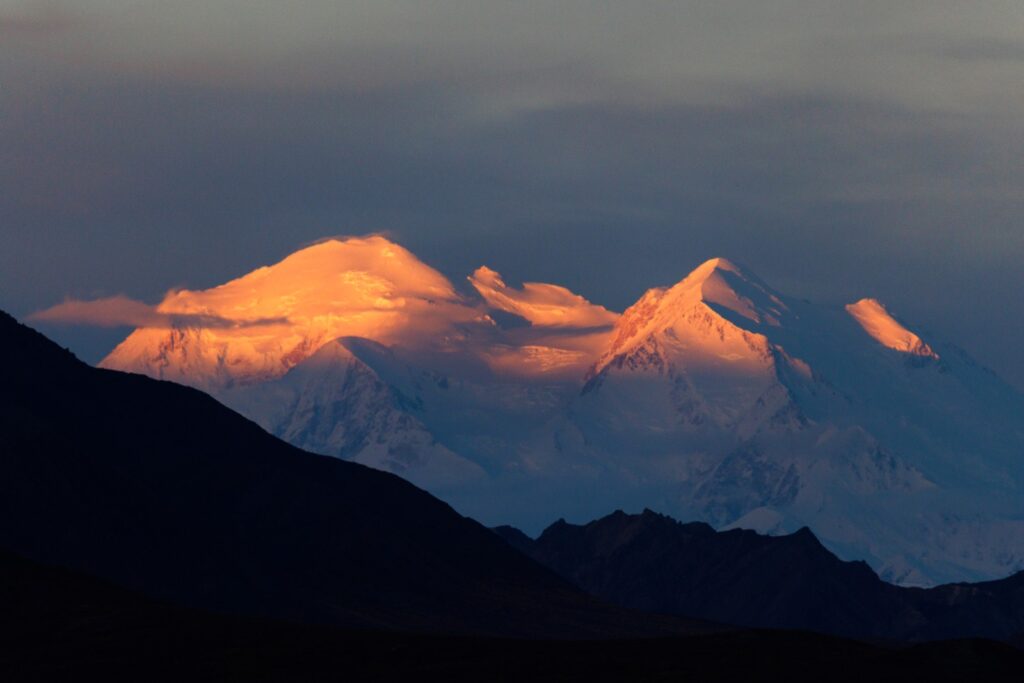 Denali Alpenglühen