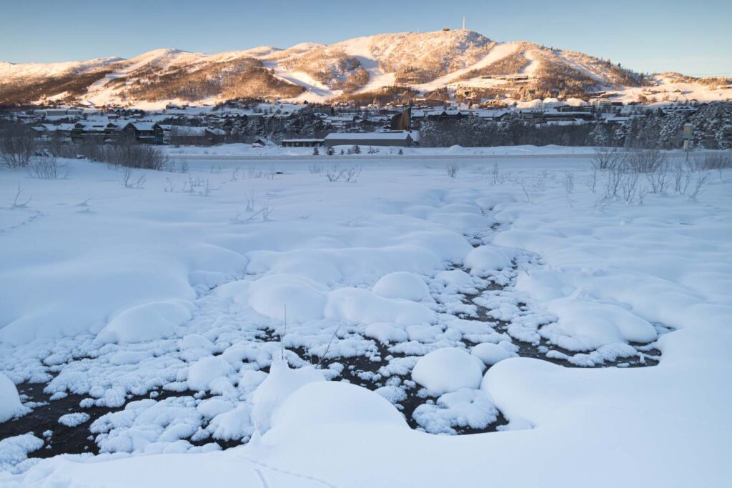 Zu Fuß durch Norwegen im Winter