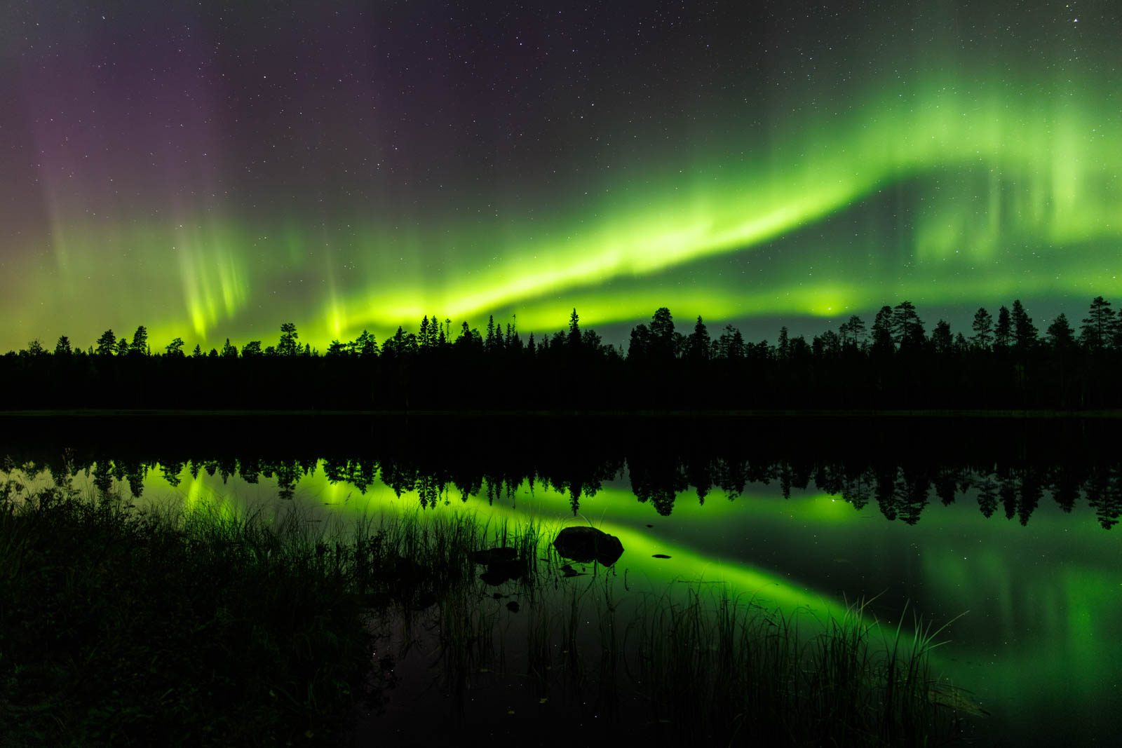 Belichtungszeit für Nordlichtfotos