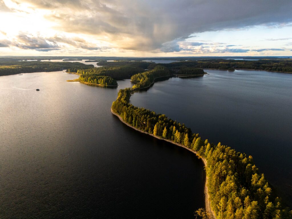 Finnland im Herbst