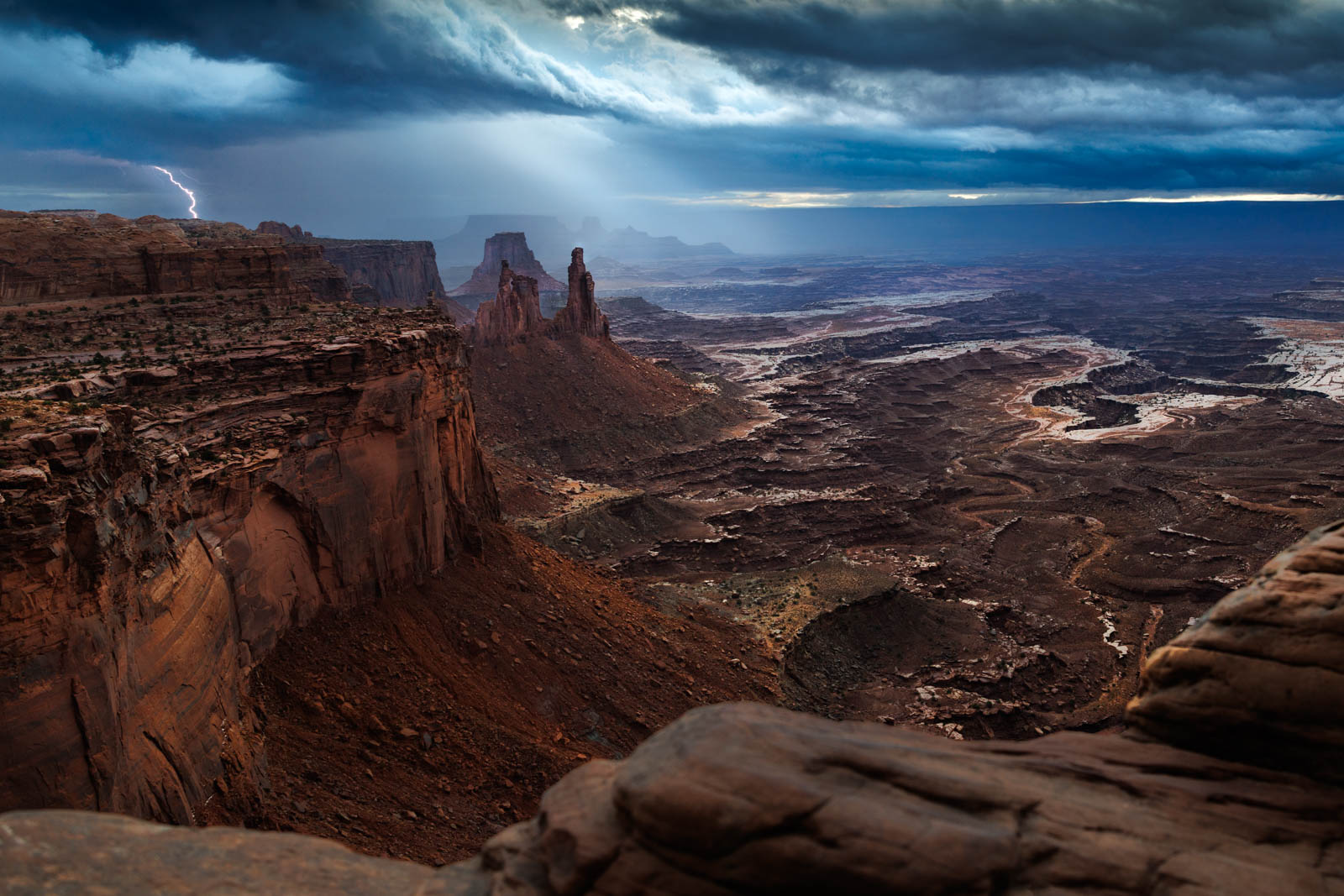 Gewitter in Canyonlands USA